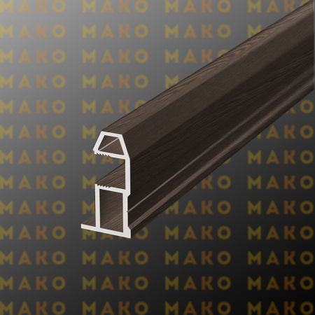 Профиль вертикальный MS161 Венге табако (A51)